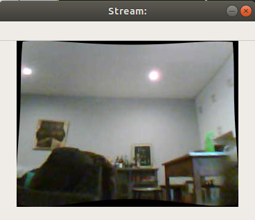 OpenMV Cam Undistorted Image Streaming