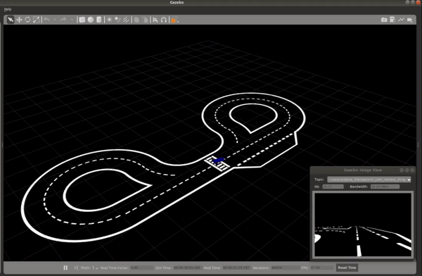 ROS Gazebo Simulated RC Car ML Model Validation