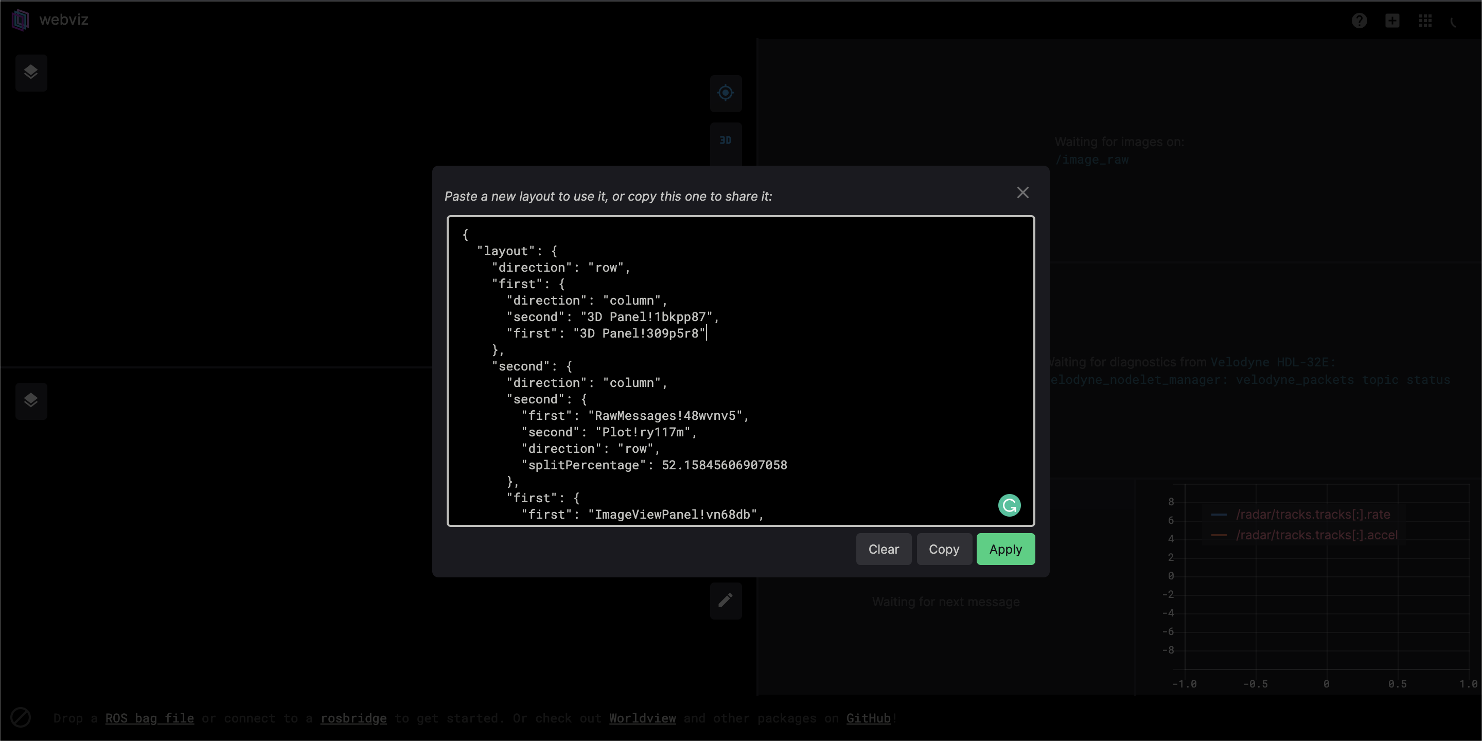 Cruise Webviz Load Configuration