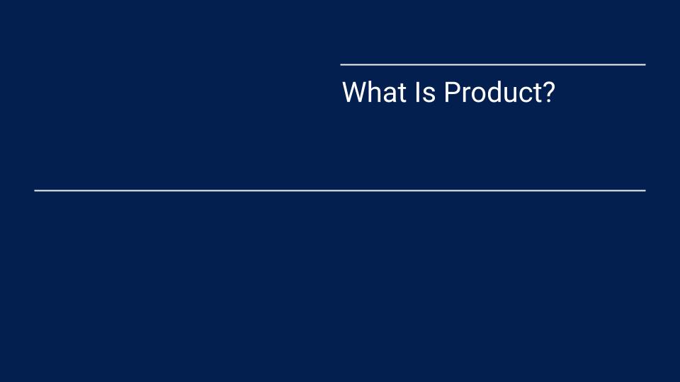 What is Product?