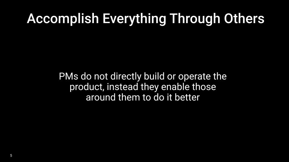 Product Team Vision - Principle 2